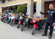 Dalam Sebulan, Polresta Palu Bongkar 37 Kasus Pencurian Motor
