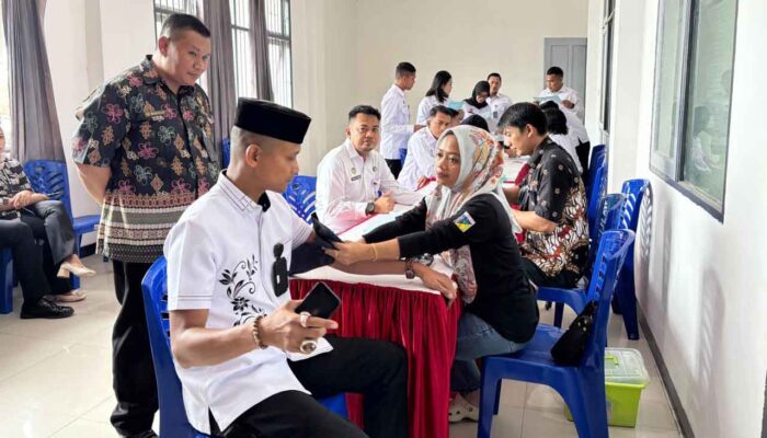 Imigrasi Palu Wujudkan Kepedulian Lewat Donor Darah-Cek Kesehatan Gratis