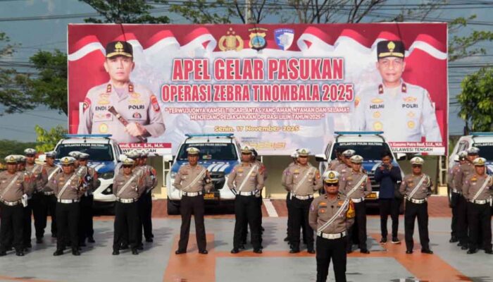 Operasi Zebra Tinombala Dimulai, Polisi Fokus Tekan Fatalitas Kecelakaan
