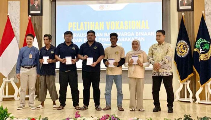 Warga Binaan Lapas Palu Dilatih Kewirausahaan untuk Hidup Mandiri