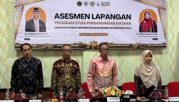Prodi Perbandingan Mazhab UIN Datokarama Jalani Asesmen BAN-PT