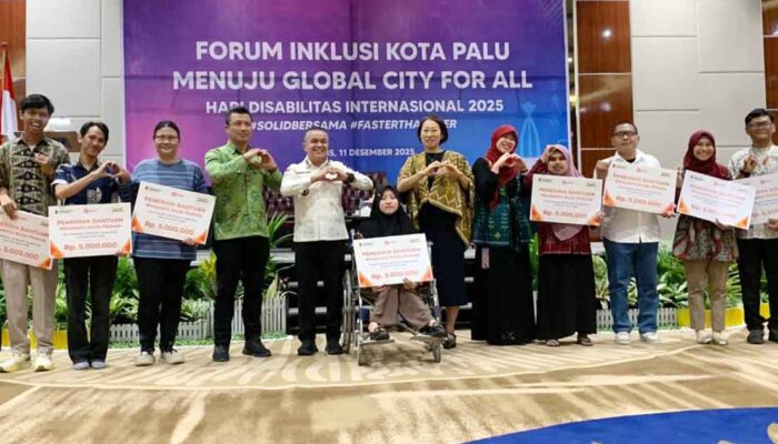 Menuju Global City for All, Pemkot Palu Dorong Pemberdayaan Disabilitas