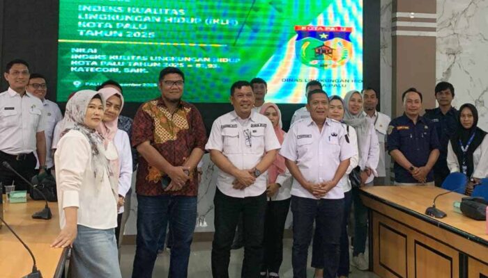 Kualitas Udara, Air, dan Tutupan Lahan di Palu Membaik