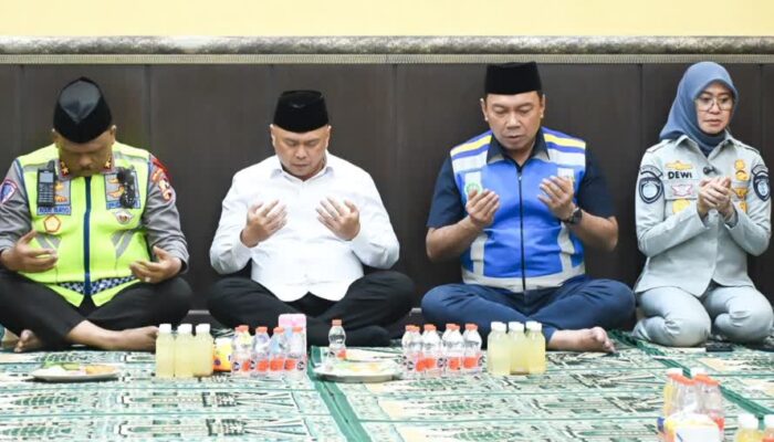 Doa Bersama Warnai Evaluasi Pengamanan Nataru 2025–2026 di KM 29 Cikarang
