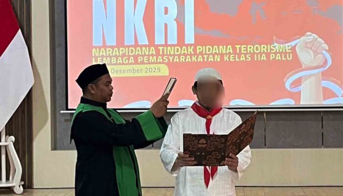 Napiter Ikrar Setia NKRI, Ditjenpas Sulteng Perkuat Deradikalisasi