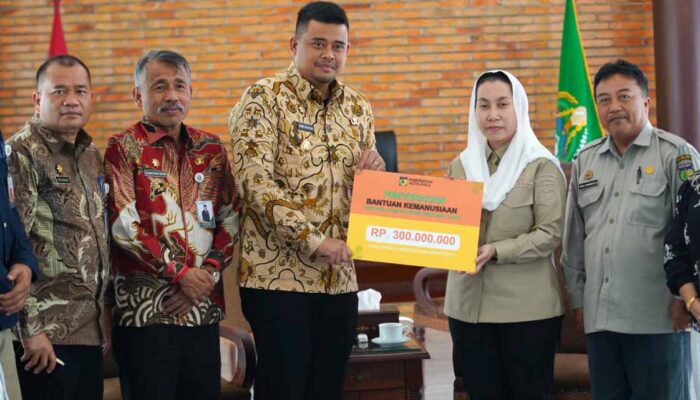 Pemkot Palu Bantu Rp300 Juta untuk Korban Bencana Sumut
