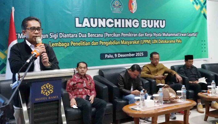 UIN Datokarama Luncurkan Buku Inspiratif Tentang Kepemimpinan Sigi