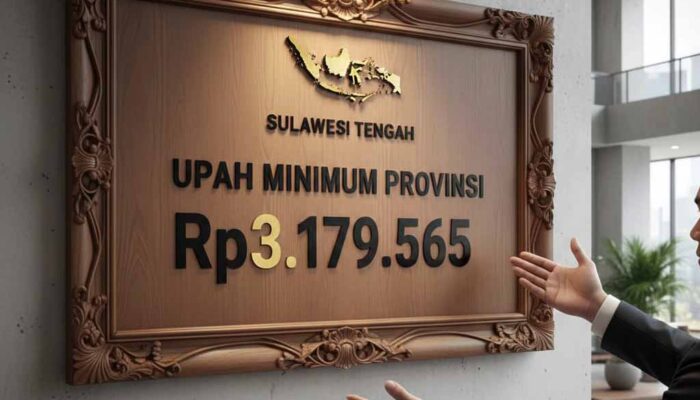 UMP Sulteng 2026 Disepakati Naik Menjadi Rp3.179.565