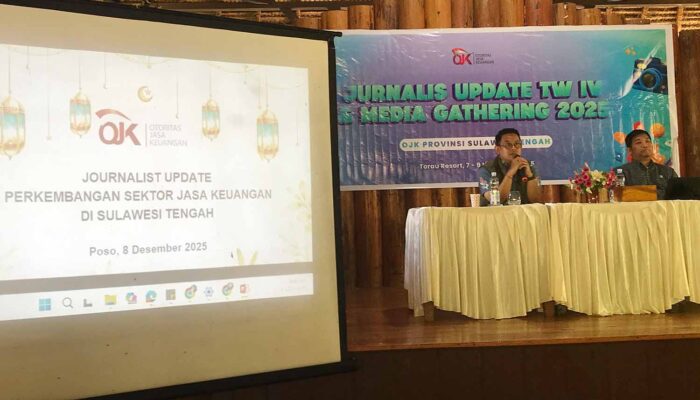 OJK Benahi Sistem Pembayaran ASN dan Modal Perbankan di Sulteng