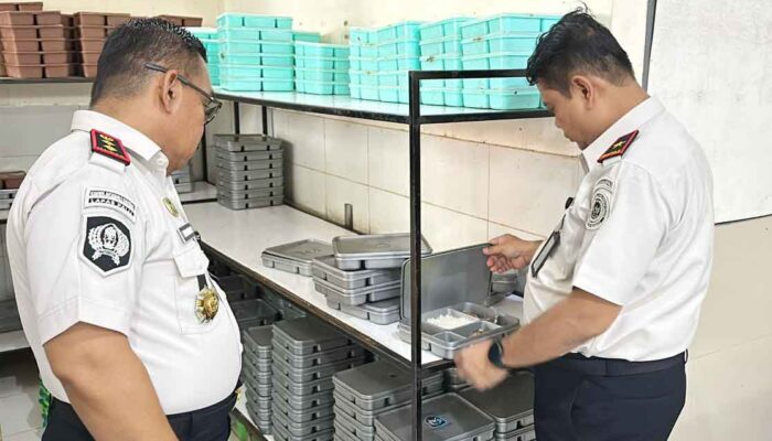 Kualitas Makanan Warga Binaan Lapas Palu Terjaga Lewat Pengawasan Langsung