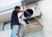 Sambut Ramadan, CV 38 Tehnik Elektro Service AC Gratis untuk Masjid se Kota Palu