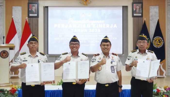 Perjanjian Kinerja 2026, Kanwil Ditjenpas Sulteng Perkuat Akuntabilitas Layanan