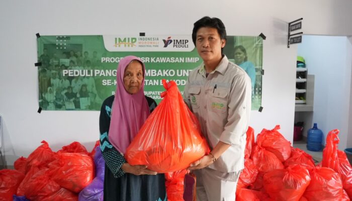 Awali 2026 dengan Berbagi, IMIP Ringankan Beban Warga di 12 Desa Morowali