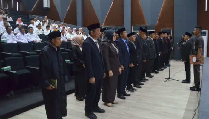 Pelantikan Pejabat Pemkot Palu Jadi Langkah Strategis Perkuat Birokrasi