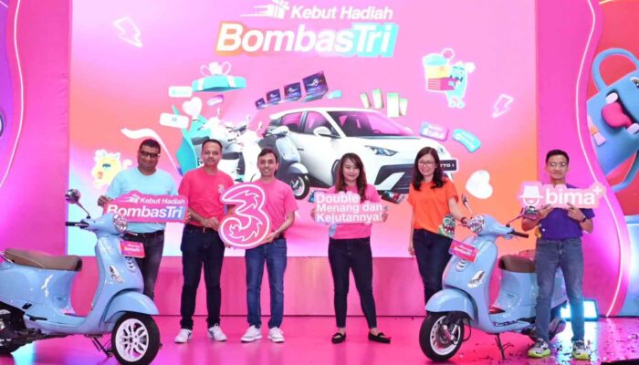 Tri Apresiasi Pelanggan lewat Program Kebut Hadiah BombasTri