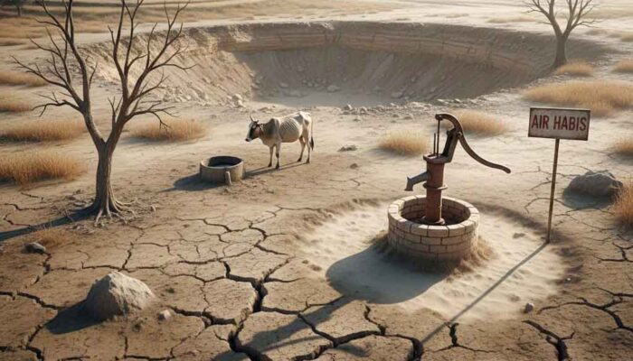 Bumi Bergeser: Dampak Kekeringan dan Hilangnya Air Tanah