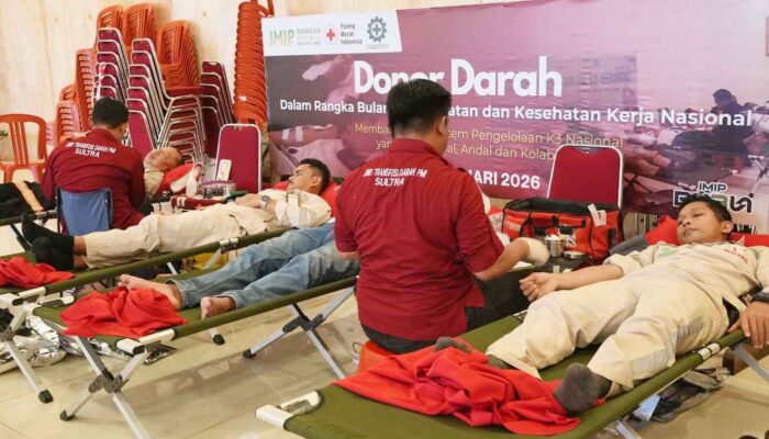 IMIP Dorong Aksi Kemanusiaan Lewat Donor Darah di Morowali