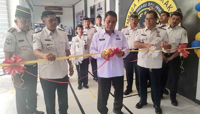 Resmikan PTSP di Lapas Ampana, Kanwil Ditjenpas Sulteng Tekankan Layanan Bebas Pungli
