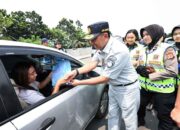 Jasa Raharja Perkuat Dukungan Keselamatan di Skema One Way Jalur Mudik Jawa Barat