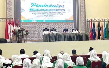 158 Mahasiswa UINDak Palu Terima Pembekalan Sebelum KKN Tematik Pertanahan