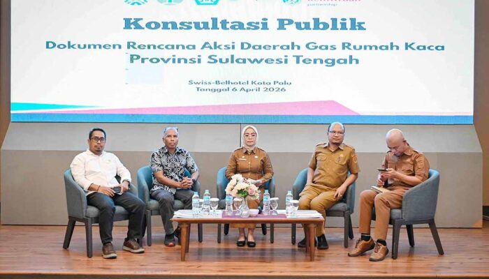 Sulawesi Tengah Susun RAD GRK untuk Capai Target Emisi 27,3 Persen