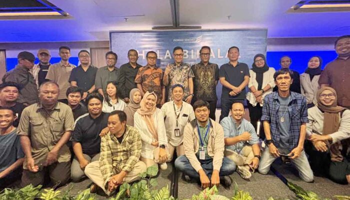 Lewat Halalbihalal, DSLNG Jaga Hubungan Baik dengan Jurnalis Sulteng
