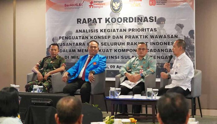 Sulteng Siap Bersinergi Perkuat Komcad Indonesia