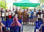 180 Warga Balaroa Terima Sertifikat Huntap dari Pemkot Palu