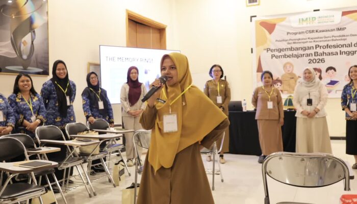IMIP Dorong Peningkatan Kualitas Guru Melalui Pelatihan Bahasa Inggris
