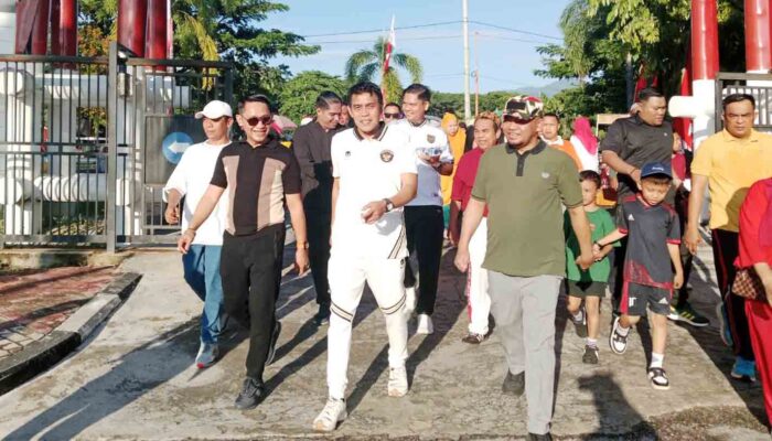 Jalan Santai Jadi Momentum Pererat Silaturahmi di Parigi Moutong