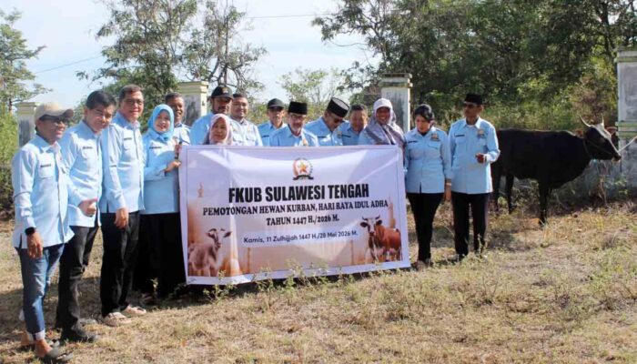 Iduladha 2026, FKUB Sulteng Tunjukkan Toleransi Lewat Kurban Bersama