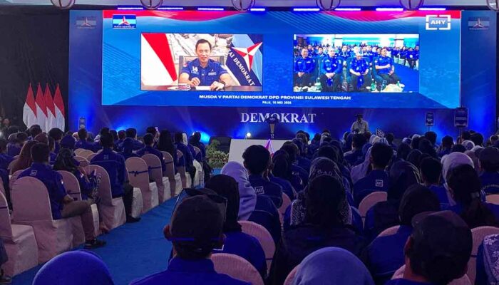 AHY: Musda Harus Jadi Titik Kebangkitan Demokrat di Sulteng