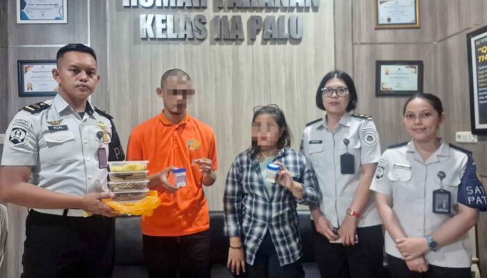 Petugas Rutan Palu Temukan Sabu-Sabu dalam Nasi Kuning Pengunjung