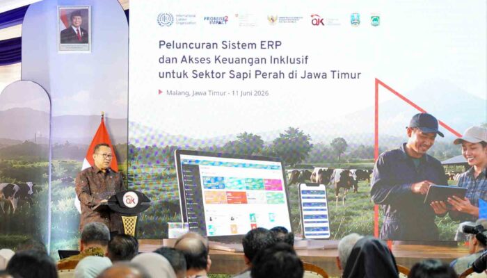 Melalui Sistem ERP, OJK-ILO Buka Akses Pembiayaan Peternak Jatim