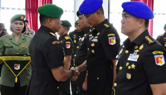 Penyegaran Organisasi, Pangdam XXIII/Palaka Wira Ganti Dua Pejabat Utama