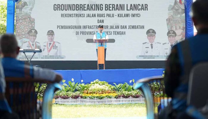 Targetkan Pemerataan Ekonomi, Sulteng Mulai Proyek Raksasa Senilai Rp604,8 Miliar