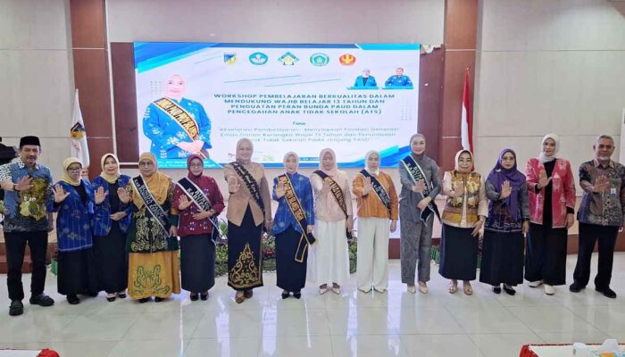 Bunda PAUD se-Sulteng Bersinergi Sukseskan Wajib Belajar 13 Tahun