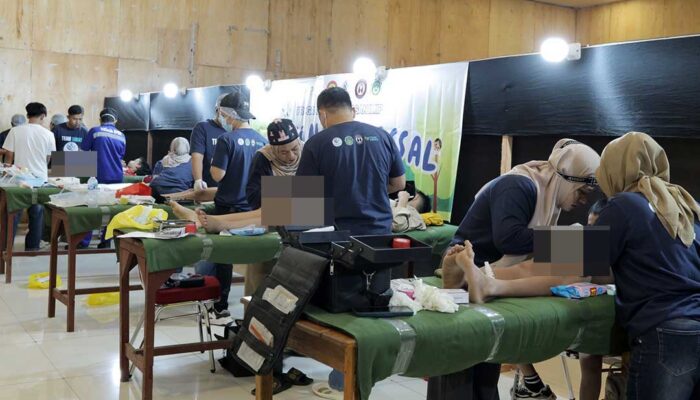 PT IMIP Khitan 150 Anak Kurang Mampu di Morowali