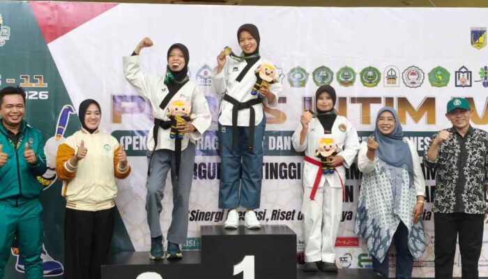 Borong 15 Medali Emas, UINDak Palu Rajai Poros Intim 2026