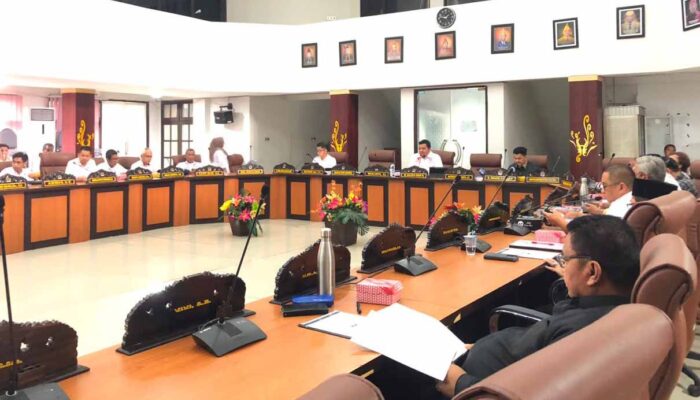 Kejar Evaluasi APBD 2025, Banggar DPRD Palu Mulai Bahas Ranperda Pertanggungjawaban