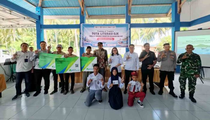 Dukung Program KNMP, OJK Bekali Nelayan Tolitoli Pemahaman Keuangan