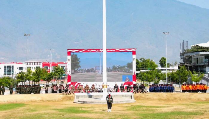 Wujudkan Kota Inklusif, Pemkot Palu Libatkan JBI pada Upacara HUT ke-81 RI