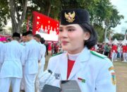 Jejak Peluh Zevanya Mengibarkan Merah Putih