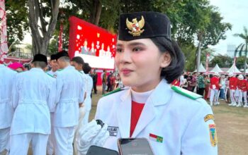 Jejak Peluh Zevanya Mengibarkan Merah Putih