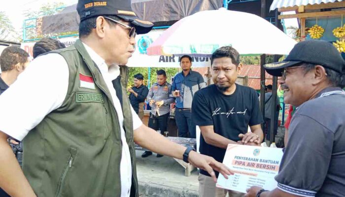 Pemkab Parimo Pulihkan Akses Air Bersih di Toboli Barat Pascabanjir