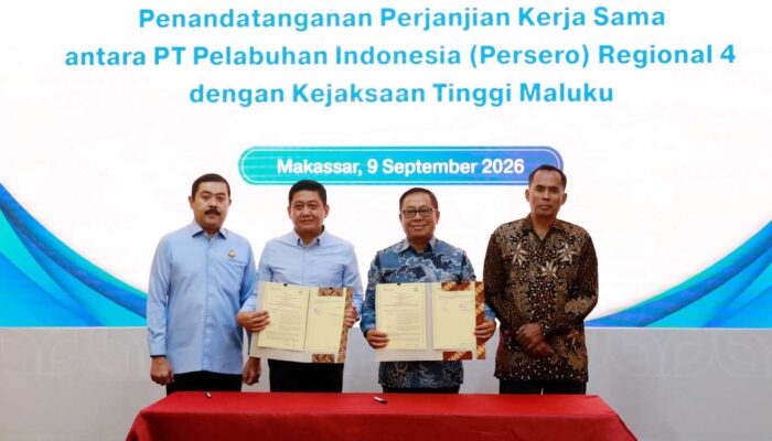 Perkuat Sinergi Hukum, Pelindo Regional 4 Gandeng Kejati Maluku