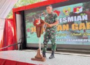 Bantu Mobilitas Warga, Pangdam Resmikan Jembatan Garuda di Pasangkayu