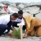 HUT ke-81 TNI AL, Pemkot Palu-TNI AL Hijaukan Pesisir Vatuvuri