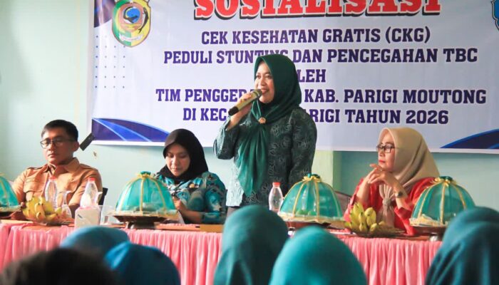 Cegah Stunting hingga TBC, TP-PKK Parigi Moutong Optimalkan Peran Kader PKK