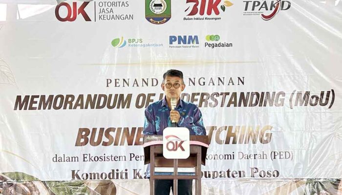 Dorong Kemandirian Petani, OJK Sulteng Inisiasi Kemitraan Strategis di Poso